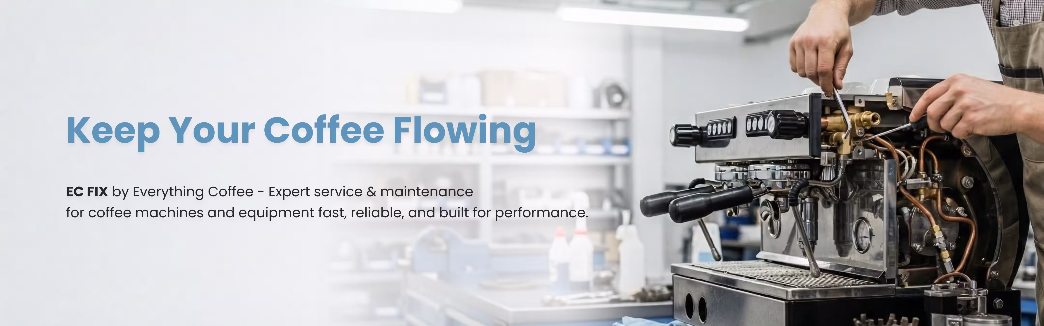 Coffee equipment service